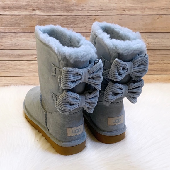 UGG Shoes - UGG Bailey Corduroy Bow Boots